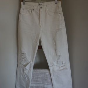 AGOLDE 90s Fit White Jean